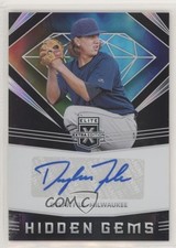 2020 Panini Elite Extra Edition Hidden Gems Black Dylan File #HG-DF Auto 02d2