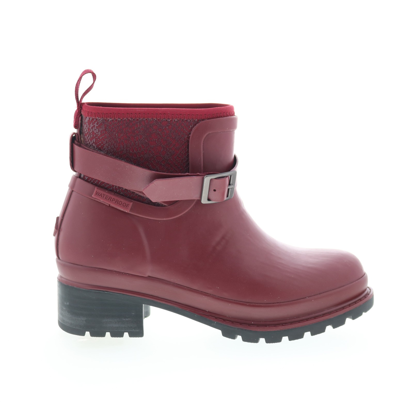 Original Muck Liberty Ankle Rubber WP Womens Red Ankle - Booties Boots 5