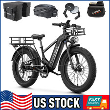 Ebike 26" 1800W Electric Bike Mountain Bicycle 36Mph Fat Tire E-bike for Adults