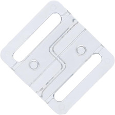 Plastic Transparent Buckles Front Closure Hook Bikini Clasp Fasteners Bra Swimwe