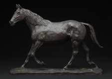 Fine Japanese Vintage (ca 1970) Bronze Horse, Hiroshi Murata