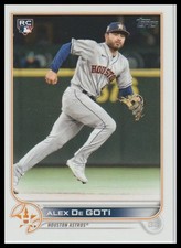 2022 Topps Update Alex De Goti Houston Astros