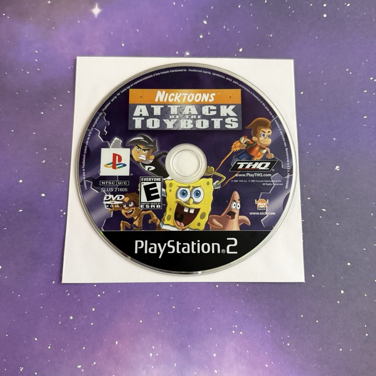 Nicktoons: Attack of the Toybots (Sony PlayStation 2, 2007) for