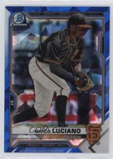 2021 Bowman Chrome Draft Sapphire Marco Luciano #BDC-131 0y59