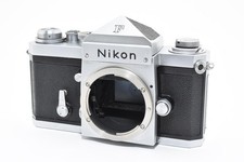 Final Apollo Near MINT Nikon F Eye Level Silver 35mm SLR Film Camera JAPAN 606