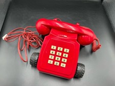 Direct Line TV Advert Red Novelty Home Telephone Phone On Wheels ~ Fully Works