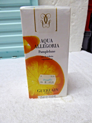 GUERLAIN PARIS - AQUA ALLEGORIA -Pamplelune- 75 ML EAU DE TOILETTE, OVP  25734