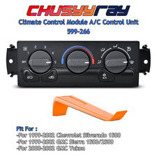 Climate Control Module Ac Control Unit For 2000-2002 Chevrolet Suburban 2500 Climate Control Module Ac Control Unit For 2000-2002 Chevrolet Suburban 2500