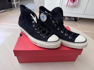 Converse Chuck Taylor All Star 70 Hi | Schwarz Haariges Wildleder | EUR44