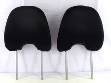 2009-2013 Subaru Forester Front Headrest Set Left and Right Black Cloth OEM