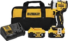 DEWALT DCF911P2 cordless Compact Impact Wrench with Hog ring anvil kit
