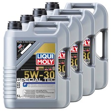 Motoröl Special Tec F 5W-30 LIQUI MOLY 4 X 5 Liter für Renault Subaru Toyota