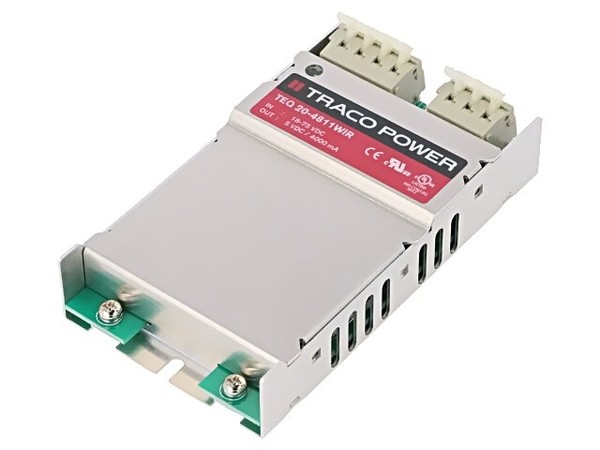Teq 20-4811WIR Wandler: Dc/Dc 20W Ueing: 18-75VDC Uausg: 5VDC Iausg: 4A 330Khz T-image