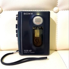 Working Item Sony Tcm-47 Cassette Recorder Player