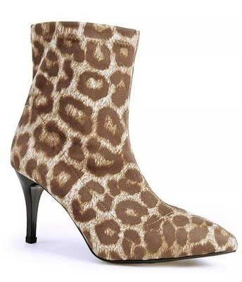 Freemans Animal Aufdruck Socke Stiefel UK 4 (F901)