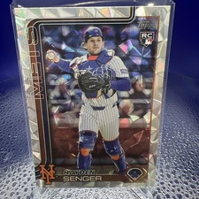 Hayden Senger 2025 Topps Update #US126 Diamante Foil RC New York Mets