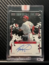 2024 Panini Impeccable immortal Ink Ryan Howard /35