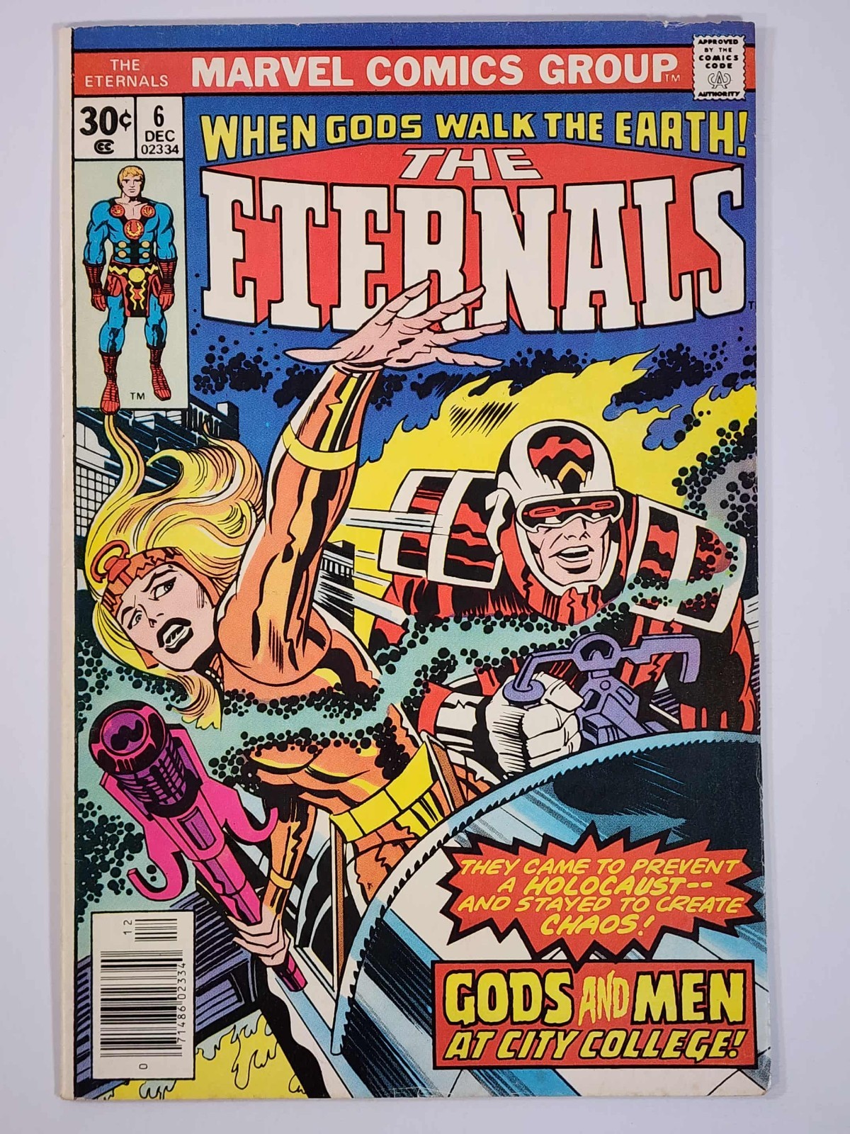 ETERNALS #6 VF Marvel 1976 Jack Kirby