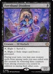 Dawnhand Dissident #98 Lorwyn Eclipsed Rare MTG