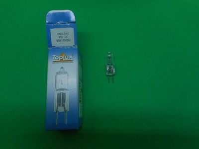 5 St. Toplux Halogen  Stiftlampen  JC 24V 10W G4  Achtung 24 Volt