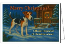Wire Fox Terrier Christmas Cards - Set of 6