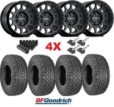 17 Fit Mr305 Black Wheel Tire Package 315 70 Bfgoodrich Method Double Black