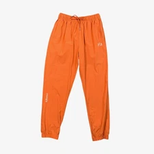 Youngla Joggers Mens L Large Orange Effortless Stretch Polyamide Track Pants