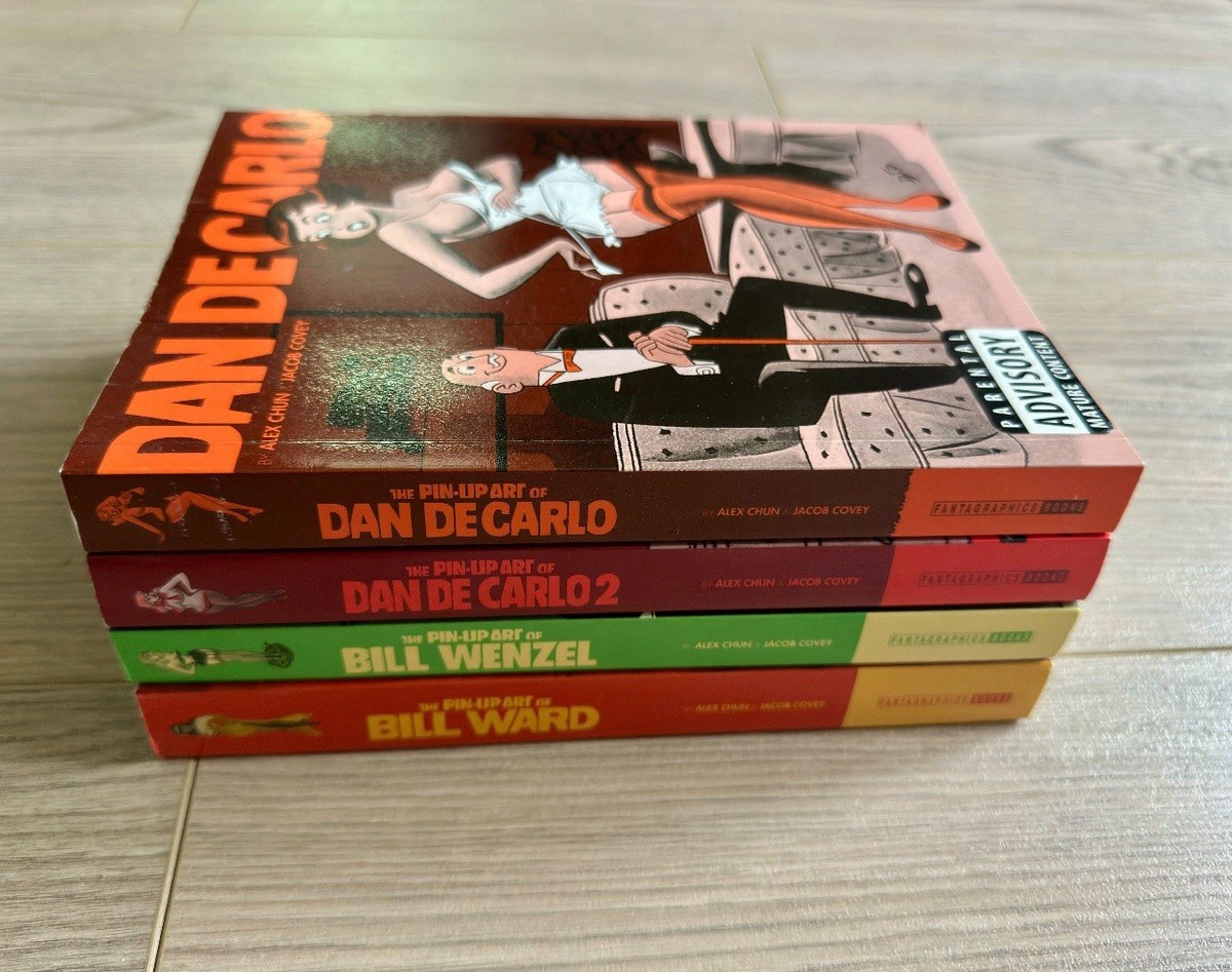 The Pin-Up Art of Dan DeCarlo 1&2, Bill Ward, Bill Wenzel