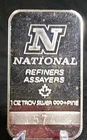 National Assayers Refiners Comercial 1 oz. Silver  .999 Fine Of Canada  #157141