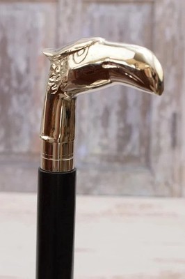 Handmade Wooden Walking Stick Eagle Designer Handle Nautical Cane Gift