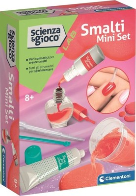 Gadget - Clementoni Giochi Sientifici Lab Smalti Mini Set Made In Italy -D- Clem