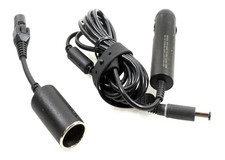 Dell 90W Car Auto DC Adapter D09RM ADP-90ND for Inspiron 1545 1525 Latitude D630