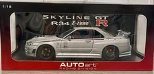 1:18 AUTOart Nissan Skyline GT-R R34 NISMO Z-tune 80180