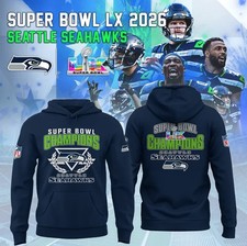  HOT SALE Seattle Seahawks 2026 Super Bowl LX Champions Hoodie - Fan Gifts Shirt