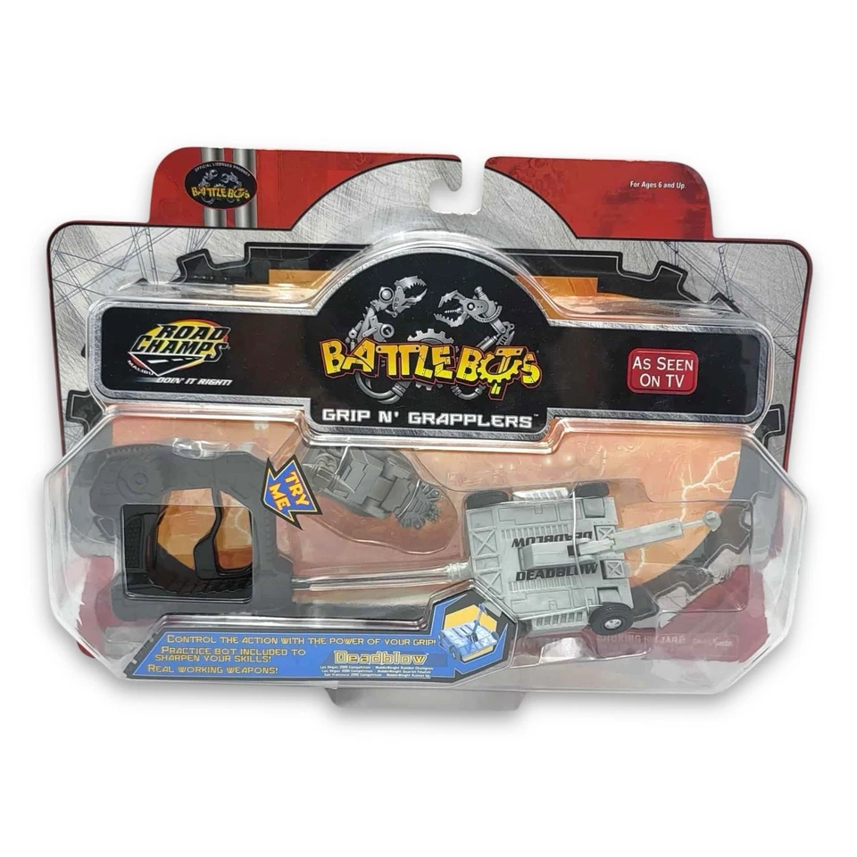 De colección 2001 Road Champs Battle Bots Grip And Grapplers DeadBlow Nuevo en caja Foto 2 de 4