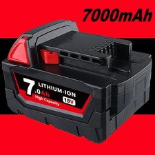 Für Milwaukee M18 Akku/Ladegerät 18V XC 7,0Ah Li-Ion 48-11-1860 48-11-1852
