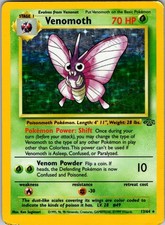 Pokemon Venomoth 13/64 Jungle Holo LP on eBay
