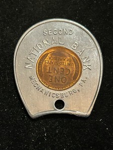 1950D Mechanicsburg Pennsylvania Encased Cent Token Second National Bank PA194