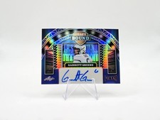 Garrett Greene 2025 Leaf Metal Auto Draft Bound Prismatic Blue SP #/20 #DB-GG1