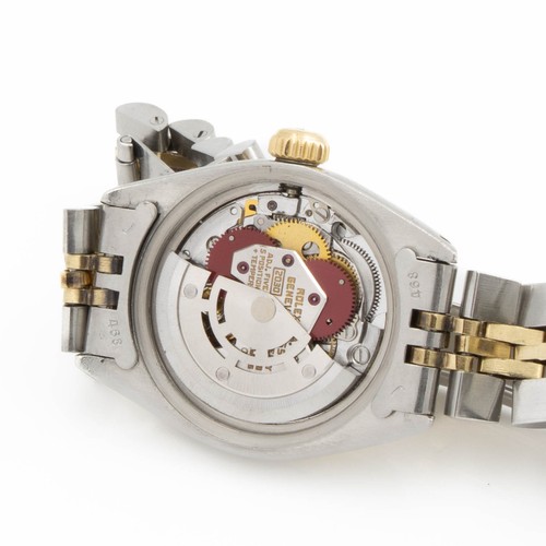 Orologio donna Rolex OP Datejust bicolore ref. #6917 quadrante bianco romano W182602-1 - Foto 7 di 10