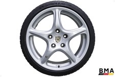 Porsche 997 911 Carrera 19 Inch 19 x  8 Front Original Wheel Rim 2005 - 2012 OEM