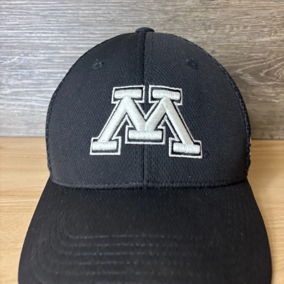 Gorra Minnesota Golden Gophers ajustada talla única negra Top of the World talla única Foto 3 de 4