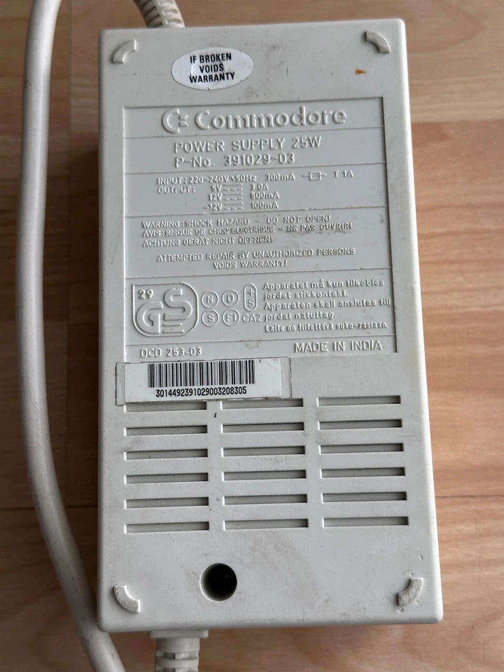 Netzteil   3.0 Amper für / for A500/A600/A1200, works, getestet  #12 25 - Bild 2 von 4