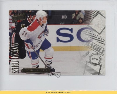 1997-98 Donruss Priority Postcards Saku Koivu #27 READ t3w