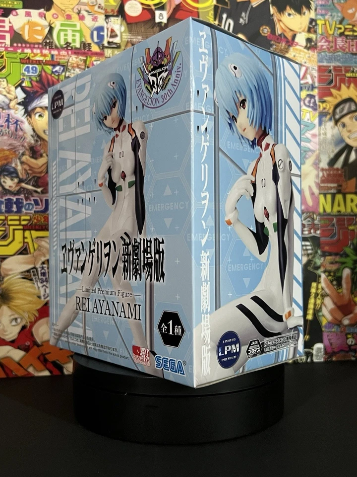 Ayanami Rei Figure | Genesis Evangelion - LPM 30th Anniv. | SEGA | Authentic NIB - Image 4 of 4