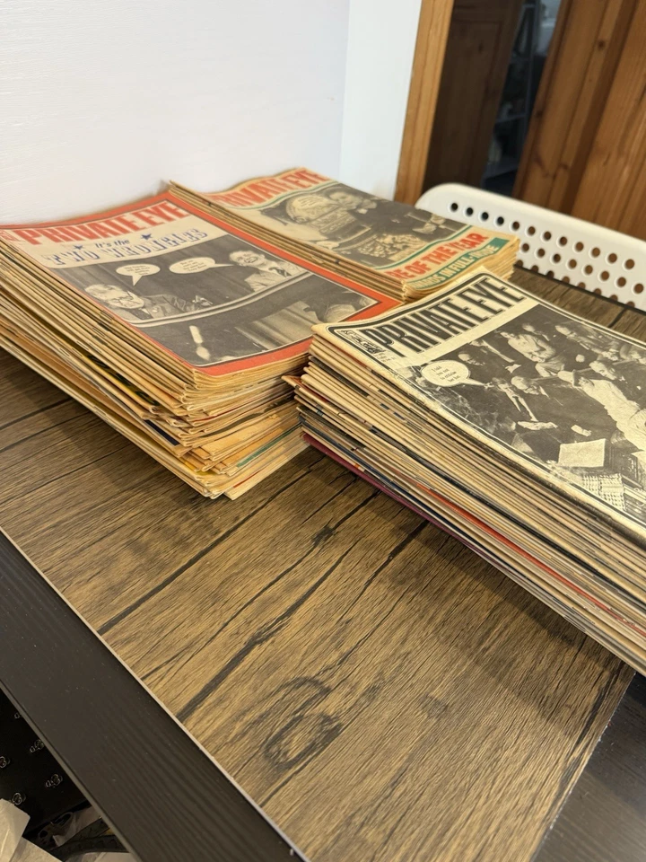 Private Eye Magazines From The 80s, bulk lot of Over 100 magazines  - Image 2 of 3