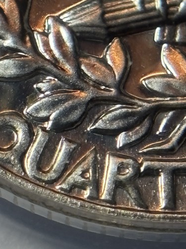 1960 25c Silver Quarter Coin ANACS Pr65 CAM FS-022.5 FS-801 DDR. Rare In Cameo!! - Picture 5 of 6