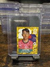 2026 Panini FIFA World Cup Heungmin Son Gold Crumple Sticker