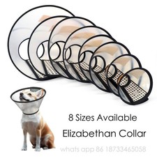 Soft and Waterproof Elizabethan Cone Collar 8...