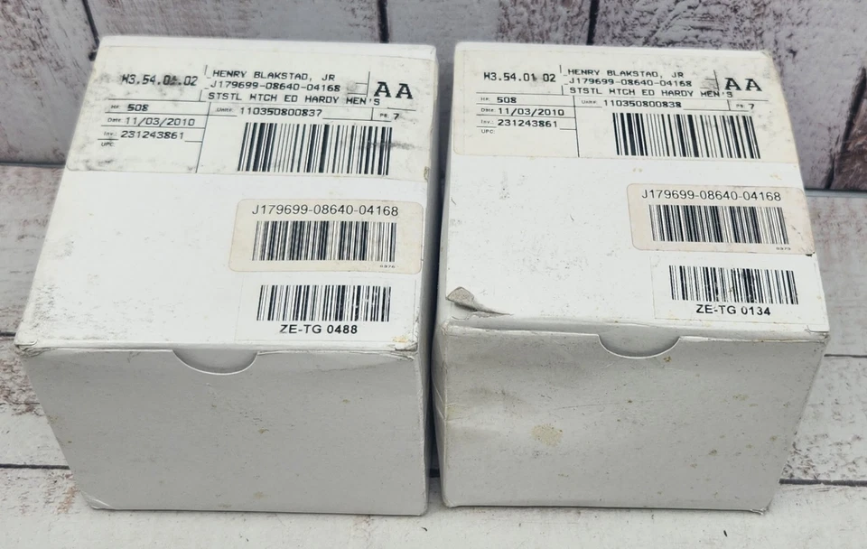 Christian Audigier Ed Hardy Hombre Correa Cuero Marrón Tigre Japón Lote (2) Foto 2 de 4